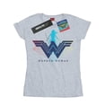 thumbnail image 1 of DC Comics Womens Wonder Woman Warrior Logo Cotton T-Shirt, 1 of 5