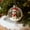 #1, variant on 3.15in Christmas Crystal Ball Ornament, Transparent Plastic Small Animal Pendant with Santa Hat, Sparkle Mini Winter Scene Decor for Christmas Tree, Holiday Gift for Family Friends Home Decoration