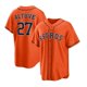 thumbnail image 1 of Camiseta de béisbol de los Astros de Houston para hombre ALTUVE 27# BREGMAN 2# Réplica para adultos Nombre del jugador Camiseta deportiva XL, 1 of 4