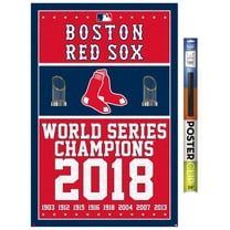 MLB Boston Red Sox - Champions 18 Wall Poster, 22.375" x 34"