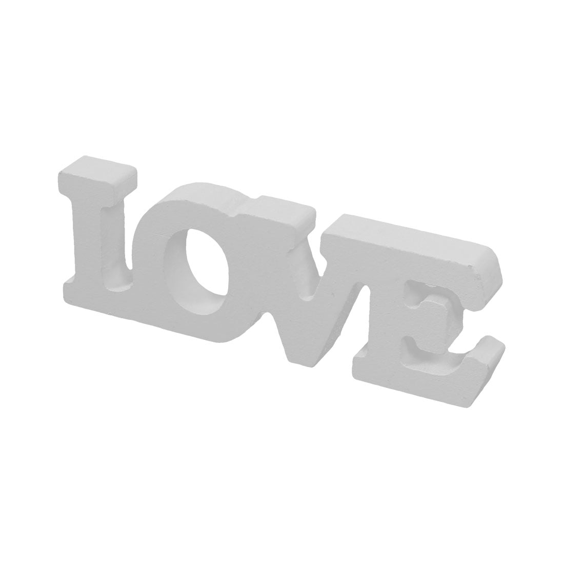Free Standing Wood Letters Alphabet Wooden Wedding Party White Decoration Gift