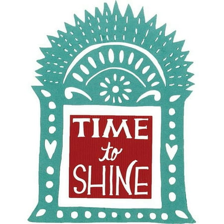 Sizzix 663145 2 x 2 & 4 x 5.25 in. Thinlits Dies by Crafty Chica, Time to Shine Shrine - 2 Per Pack