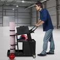 thumbnail image 2 of EastVita Welding Cart - 2 Tiers, 4 Drawers, Heavy Duty with Tank Chain, 360° Swivel Wheels, 450 lb Capacity, Portable and moveable, 2 of 7