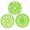 3 Set-light Green, variant on Trivets for Dishes/Pots/Pans, 3 Pcs Silicone Mats, Flexible/Durable/Non Slip Hot Pads to Protect Table and Counter Top (Purple)