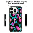 thumbnail image 2 of Fashion Leopard for iPhone 15 Pro Max Case, Cute Aesthetic Art-Absorbent Protectivefor Woman,Black, 2 of 6