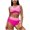 Pink bathing suits for women, variant on Wycnly 2pcs Headbands for Women Womens Ball Print Elastic Headband Fashion Wrap Hair Bandana Headband Under $5