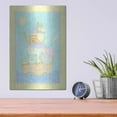 thumbnail image 4 of Luxe Metal Art 'Ark 2 Yellow' by Viv Eisner, Metal Wall Art, 12"x16", 4 of 9