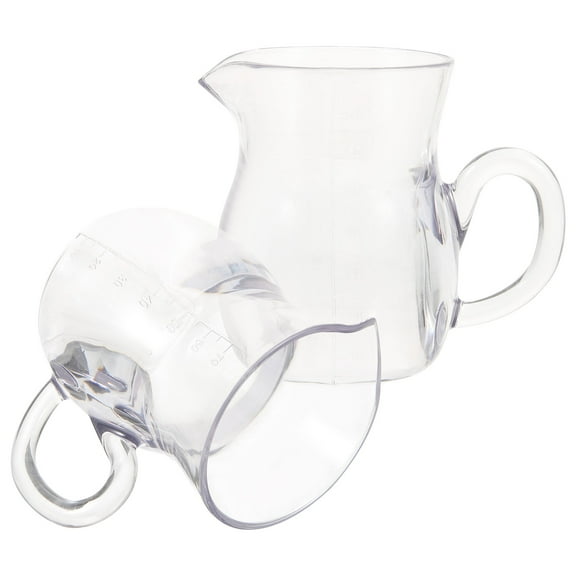 COCHLOUS 2Pc Glass Pitcher Red Wine Decanter Beverage Dispenser for Home Bar Party