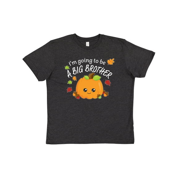 Inktastic I'm Going to be a Big Brother- cute Halloween pumpkin Youth T-Shirt