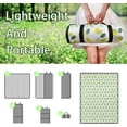 thumbnail image 4 of Leaves Picnic Blankets Waterproof Foldable, 60"x80" Portable Dual Layers Outdoor Travel Camping Picnic Backpacking Hiking Beach Blanket Mat for Grass Padded Lawn Park Beach ,Picnic Accessories, 4 of 6