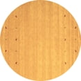 thumbnail image 1 of Ahgly Company Indoor Round Abstract Brown Contemporary Area Rugs, 7' Round, 1 of 4