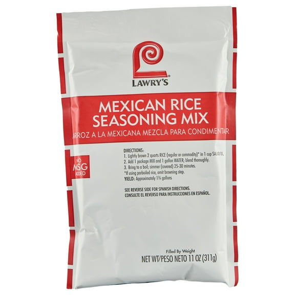 Lawry's Mexican Rice Seasoning Mix, 11.0 oz Packet