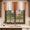 Orange-red, variant on Orange White Ombre Valances for Windows, Decorative Rod Pocket Window Valance Curtains, Farmhouse Country Minimalist Art Short Curtain Drapes for Kitchen/Bathroom/Living Room, 2 Panels, 42" W x 18" L