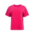 thumbnail image 6 of Time and Tru Women's Short Sleeve Boyfriend Pocket T-Shirt, XS-XXXL, 6 of 8
