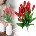 thumbnail image 2 of 1 Bundles Artificial Flowers Cemetery Flower, Plastic Memorial Bouquet for Graves, Realistic Daisies for Outdoor Home Decor, Window Box, Table Centerpieces, Porch and Patio Decor, 2 of 9