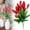 B8_Red 13.78", variant on Artificial Lotus Flowers,Faux Plastic Flower Bushes,Outdoor Fake Greenery Shrubs,Uv Resistant No Fade,Garden Porch Window Box Decor,Cemetery Outdoor Yard Decoration,Wedding Farmhouse Ornament
