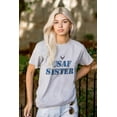 thumbnail image 3 of US Air Force USAF Sister Proud Sis Women's Graphic T Shirt Tees Brisco Brands M, 3 of 6
