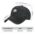 thumbnail image 6 of Naacp Womens Crew Hat Adult Adjustable Classic Washed Casquette Cap Hat Baseball Cap, 6 of 8
