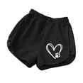 thumbnail image 5 of Shadoumai Girls Athletic Shorts 5-16Y Soccer Running Workout Dolphin Active Shorts with White Border for Kids Summer, 5 of 5