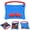 Blue, variant on Case for iPad Pro 10.5 inch / iPad Air 3rd Generation 2019, Shockproof Handle Stand Protective Case with Shoulder Strap Cover (Rose)