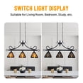 thumbnail image 3 of KPIBEST Tiffany Pool Table Lights 3-Light Hanging Chandelier Light Fixture, Victorian Pendant Lighting Decor for Dining Room Kitchen Island Dining Gameroom Bars, 3 of 14