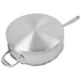 thumbnail image 6 of Demeyere Atlantis Proline 7 3-qt Stainless Steel Saute Pan with Helper Handle, 6 of 7