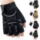 thumbnail image 2 of 1 par de guantes sin dedos para niños, guantes antideslizantes, guantes deportivos ajustables para niños y niñas, ideales para pescar, andar en bicicleta, hacer ejercicio y patinar., 2 of 5