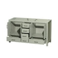 thumbnail image 3 of Wyndham Collection Wc-1414-60-Dbl-Um-Van Sheffield 59" Double Freestanding Hardwood Vanity, 3 of 3