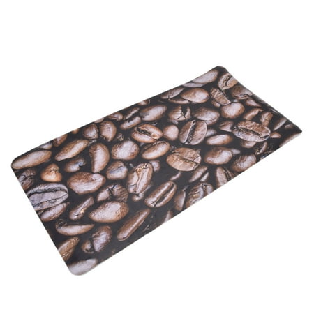 Desk Pad PU Leather Thickening Interesting Coffee Bean Printing Mouse Pad For Home For Learning For Office
