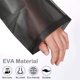 thumbnail image 4 of Chubasquero transparente, poncho de lluvia Eva reutilizable para mujeres y hombres, ropa impermeable para la lluvia, accesorios para la lluvia para senderismo, ciclismo, camping y viajes Rojo Verde, 4 of 5