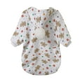 thumbnail image 2 of Unbranded Christmas Hooded Sweatshirt W/ Fur Ball, Gingerbread Man/Tree/Snowflake/Penguin Print, Warm, Multiple Colors, S/M/L, 2 of 6