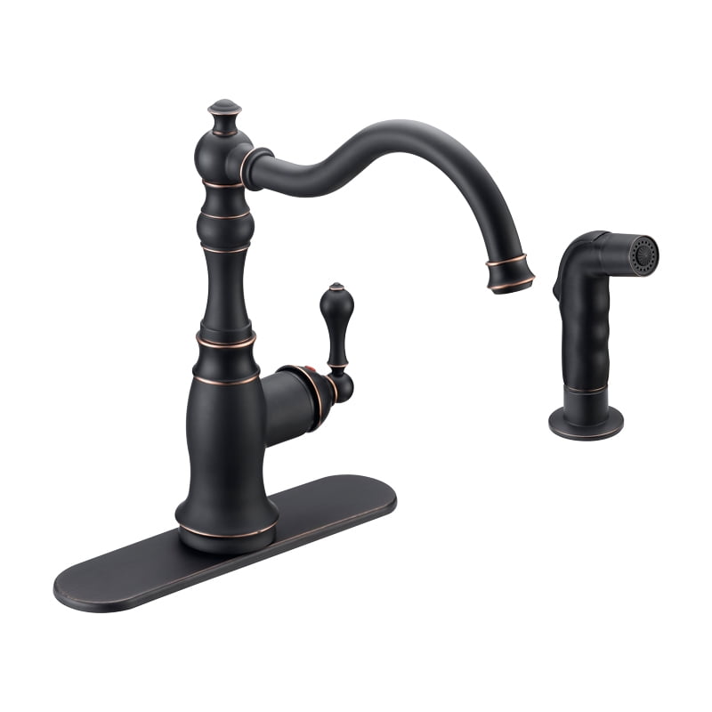 Designers Impressions 650234 Oil Rubbed Bronze Kitchen Faucet ...