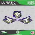 thumbnail image 4 of Kalair GFX Graphics Kit for Kawasaki KX100 (2001-2013) Lunatic Series, 4 of 5