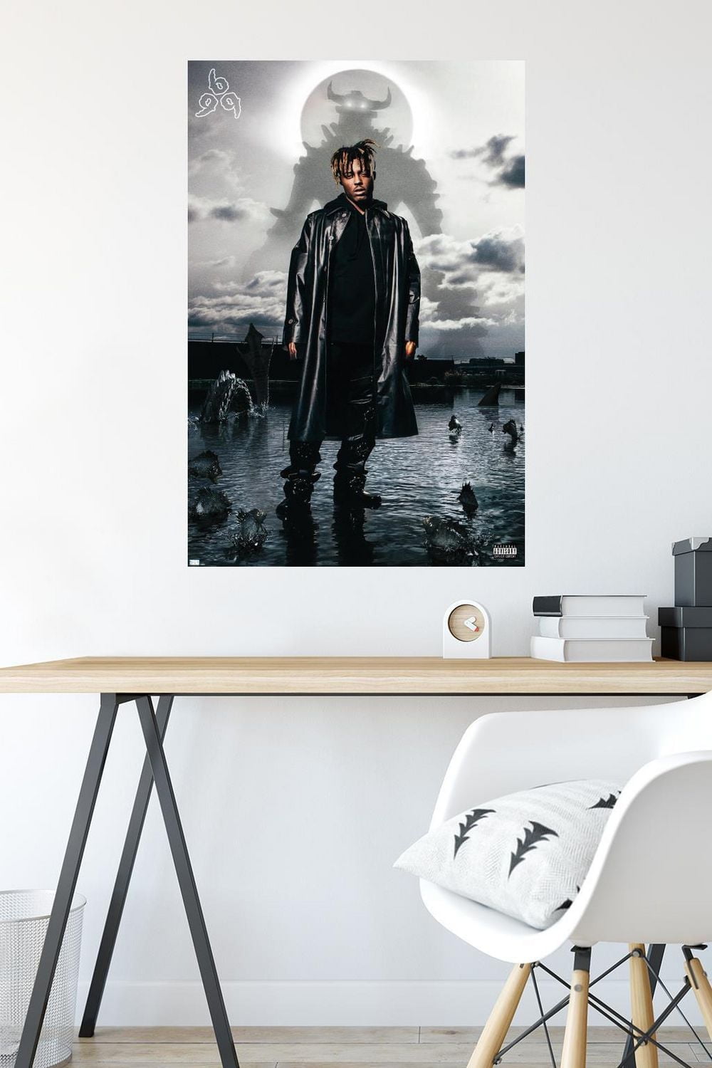 Juice WRLD - Fighting Demons Album Cover Wall Poster, 22.375" x 34"