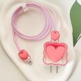 thumbnail image 5 of 1 juego de cable de protección de cargador gradiente Love para Apple de 20 W (cargador no incluido), 5 of 5