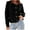 Black, variant on Fashion Cardigan Crop Cardigan Women Winter Solid Color Button Casual Long Sleeve Long Sweater Coat Cardigan Blouse Tops Sweater Pink