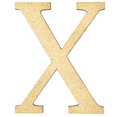 thumbnail image 1 of Krafty Supply 16" Tall Greek Wood Letter CHI | 1/8" Thick | Greek Alphabet | MDF Letters, 1 of 4