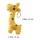 thumbnail image 3 of 5 llaveros de jirafa de dibujos animados (color aleatorio), 3 of 5