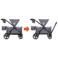 thumbnail image 4 of Baby Trend Expedition 2-in-1 Stroller Wagon PLUS, Ultra Grey, 4 of 5