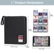 thumbnail image 3 of Álbum para Tarjetas ProCase 900 Fundas con Ventana Transparente - Negro, 3 of 7