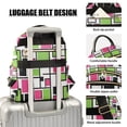 thumbnail image 3 of FORMRS Mini Backpack Purse for Women Quilted Travel Daypack Casual Shoulder Bag, Abstract Geometric, 3 of 7
