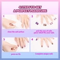 thumbnail image 4 of Press on Nails Townley Girl Care Bears 36 unidades para niños mayores de 6 años, 4 of 9