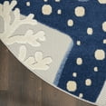 thumbnail image 6 of Nourison Aloha Indoor/Outdoor Blue/Grey 4' x ROUND Area Rug, (4x Round), 6 of 10