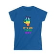 thumbnail image 4 of It's OK to Be Gay LGBT Queer Pride Day Rainbow Lesbian Gay Womens T Shirts, 4 of 8