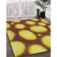thumbnail image 2 of Ahgly Company Indoor Rectangle Patterned Saddle Brown Novelty Area Rugs, 7' x 9', 2 of 6
