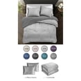 thumbnail image 3 of Grace Living Akiva 3pc Full/Queen Comforter Set, Silver, 3 of 6