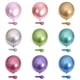 thumbnail image 2 of Globos metálicos de Metal para cumpleaños, 10/20/30 piezas, azul, rojo, cromado, plata, oro rosa, para fiesta, Baby Shower, decoraciones de boda, 2 of 7