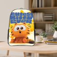 thumbnail image 4 of Garfield (2) Mochila transparente temática, resistente y duradera, bolsa see-through para trabajo, deporte, universidad y viaje, 31 × 43 cm, 4 of 6