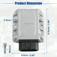 thumbnail image 4 of Unique Bargains Ignition Coil Control Module Replacement Fit for Toyota 4Runner 1989 1990 1991 1992 Silver Tone, 4 of 7