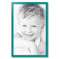 thumbnail image 2 of ArtToFrames 18" x 28" Aqua Picture Frame, 18x28 inch Green Wood Poster Frame (WOM-4428), 2 of 8
